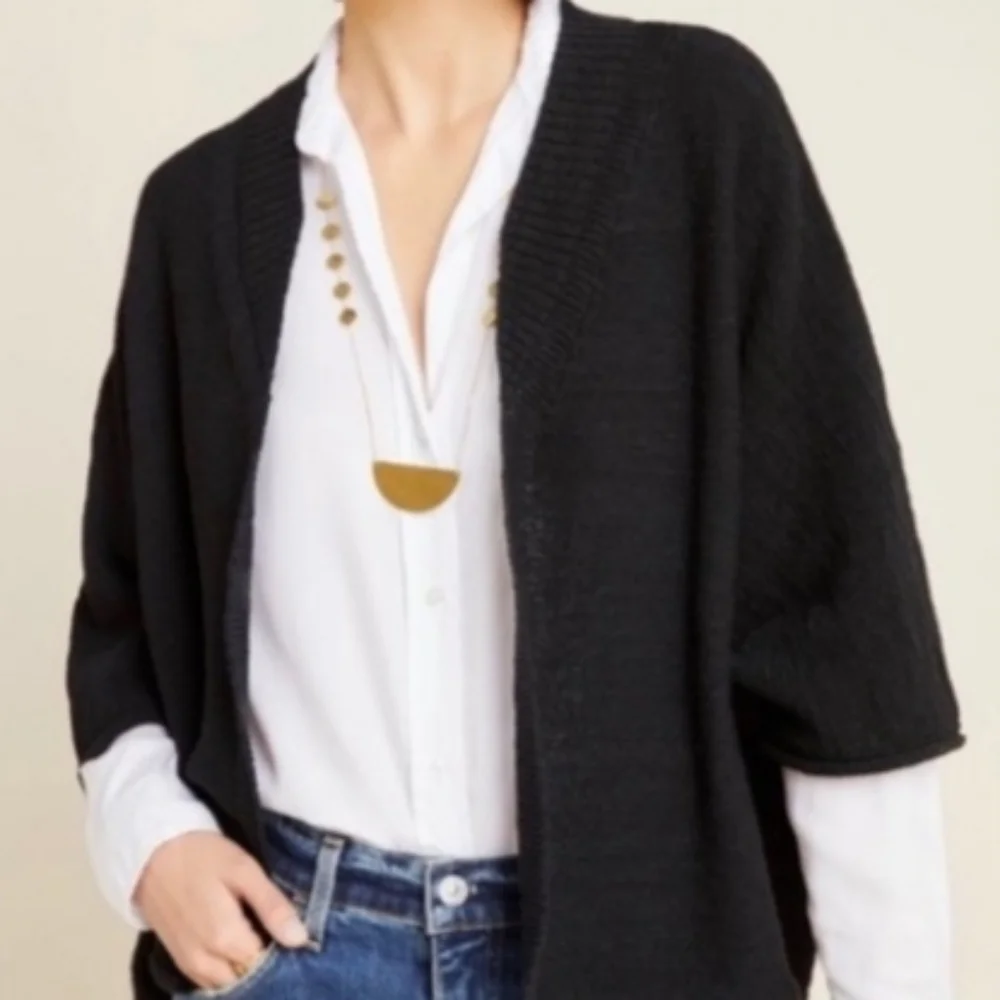 Akemi + Kin Leland Black Cardigan